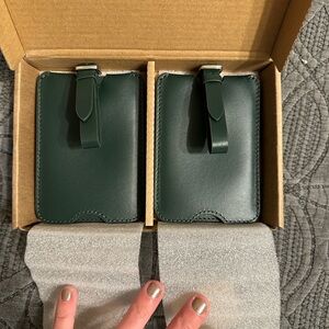 Quince Nappa Leather Luggage Tag (2-Pack)